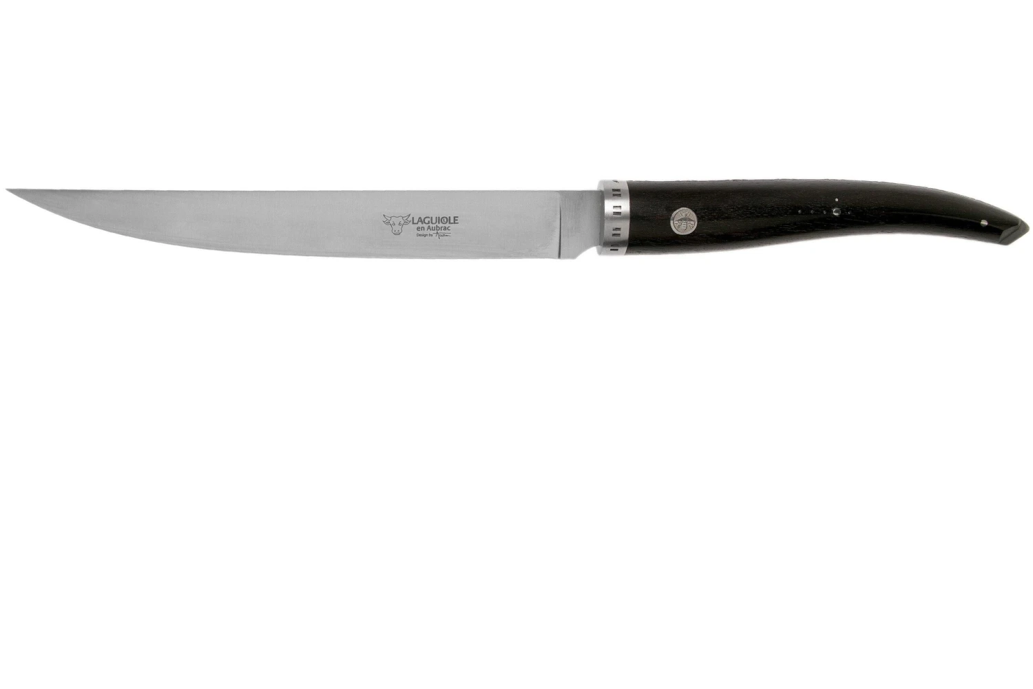Laguiole En Aubrac Gourmet FGO20EBI Cuchillo De Deshuesar De Madera De ébano 20 Cm