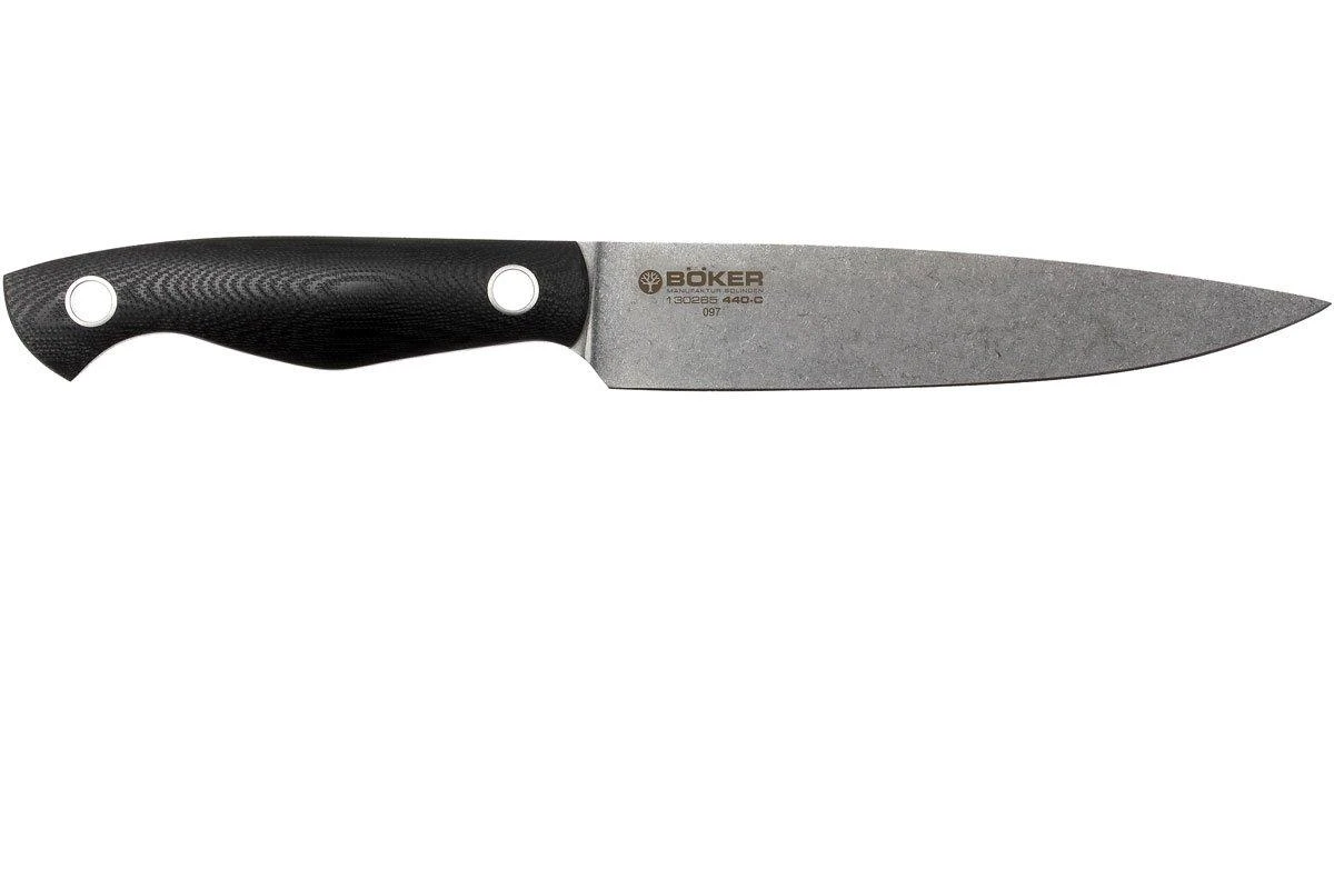 Böker 130265, Saga Cuchillo Multiusos 15cm, Stonewash Finish - Imagen 2