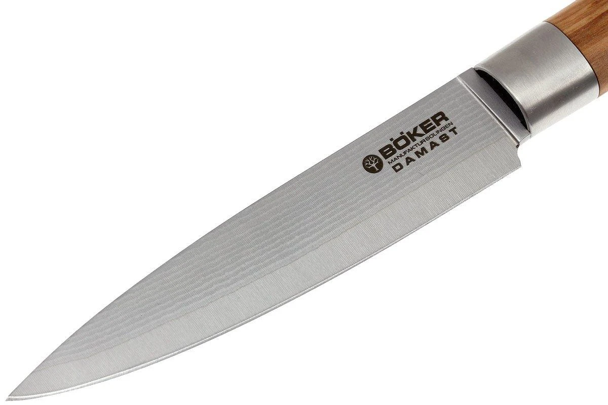 Böker Damast Olive 10 Cm Cuchillo Puntilla, 130430DAM - Imagen 2