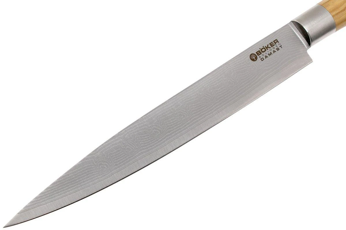 Böker Damast Olive 23 Cm Cuchillo Para Trinchar - 130445DAM - Imagen 3