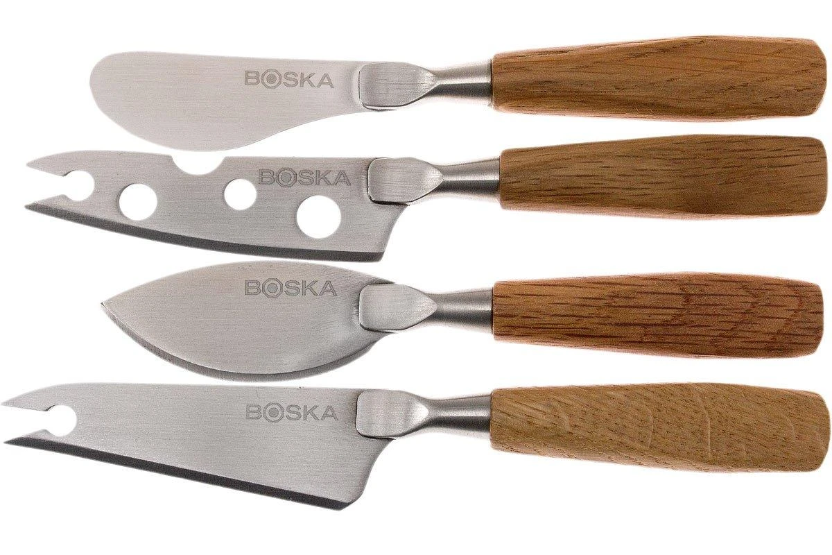 Boska Mini Set Para Quesos, Roble, 4-unidades, 320218