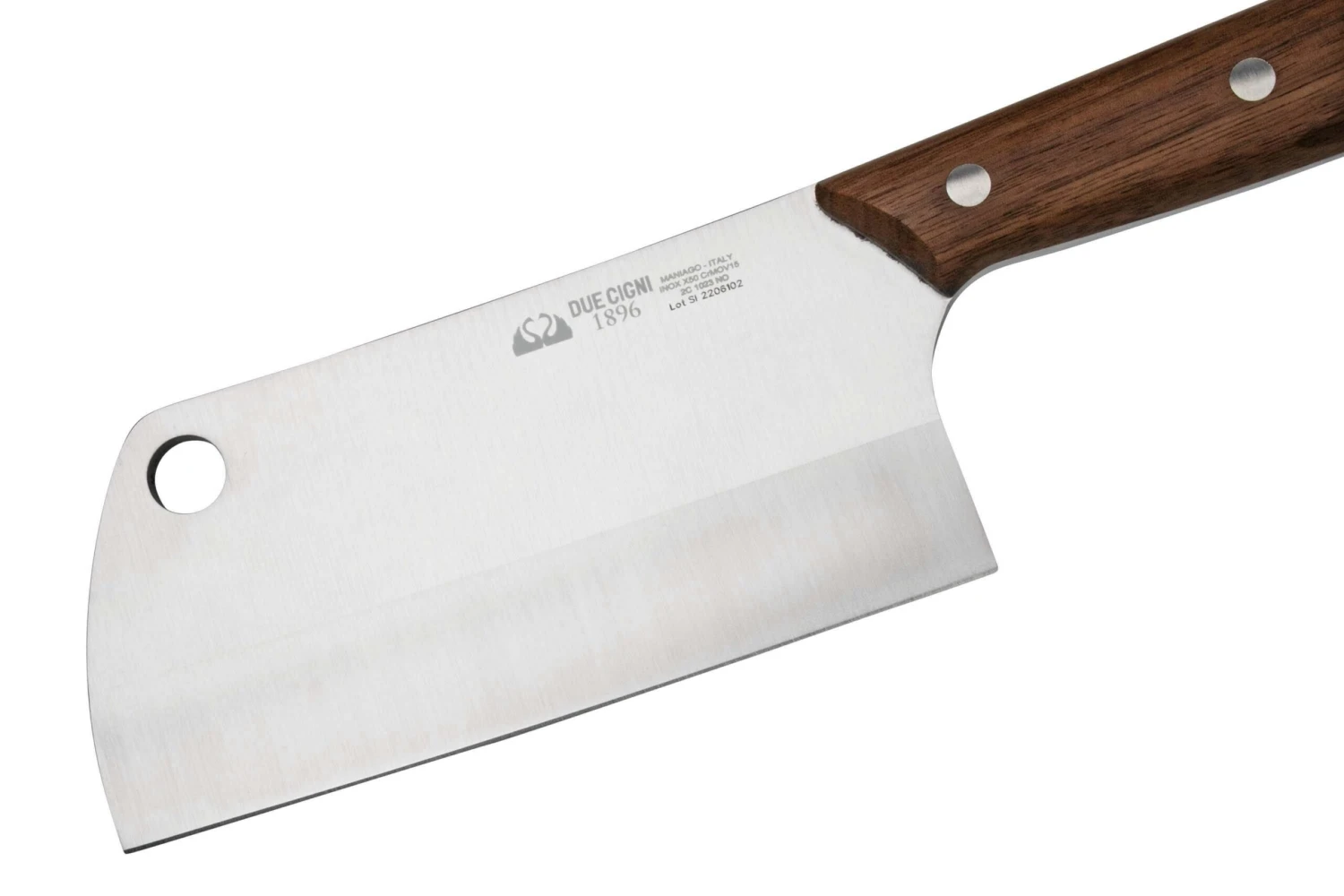 Due Cigni Cookout 1896, 2C1023NO Cuchillo Picador Madera De Nogal, 15 Cm - Imagen 3