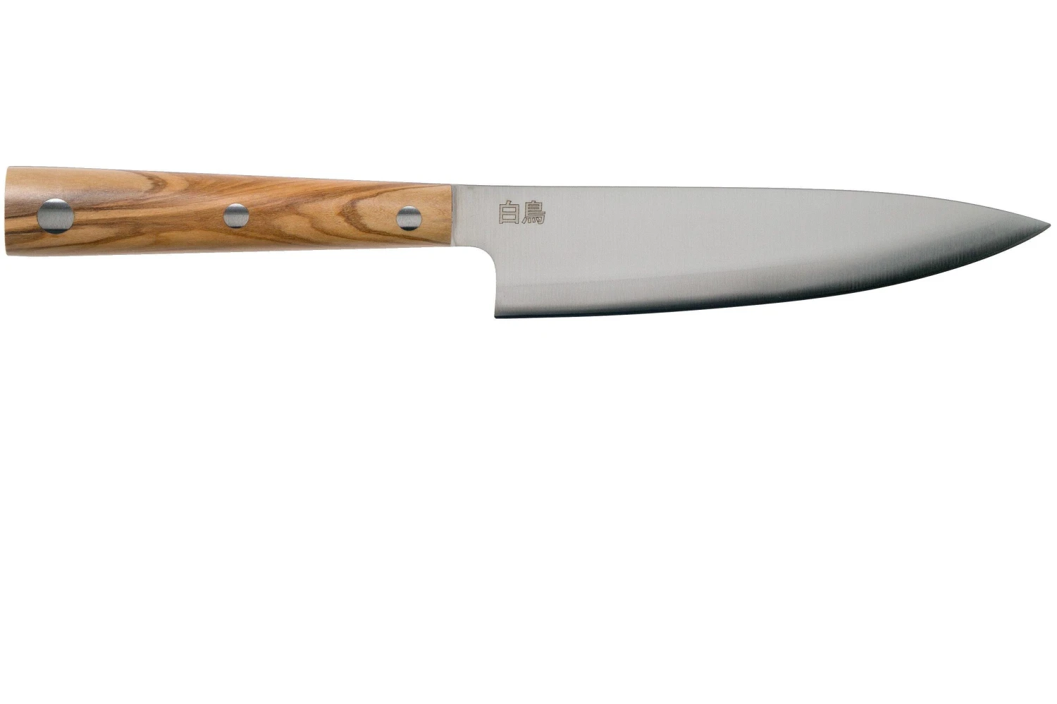 Due Cigni Hakucho Gyuto 17.5 Cm, Madera De Olivo - Imagen 2