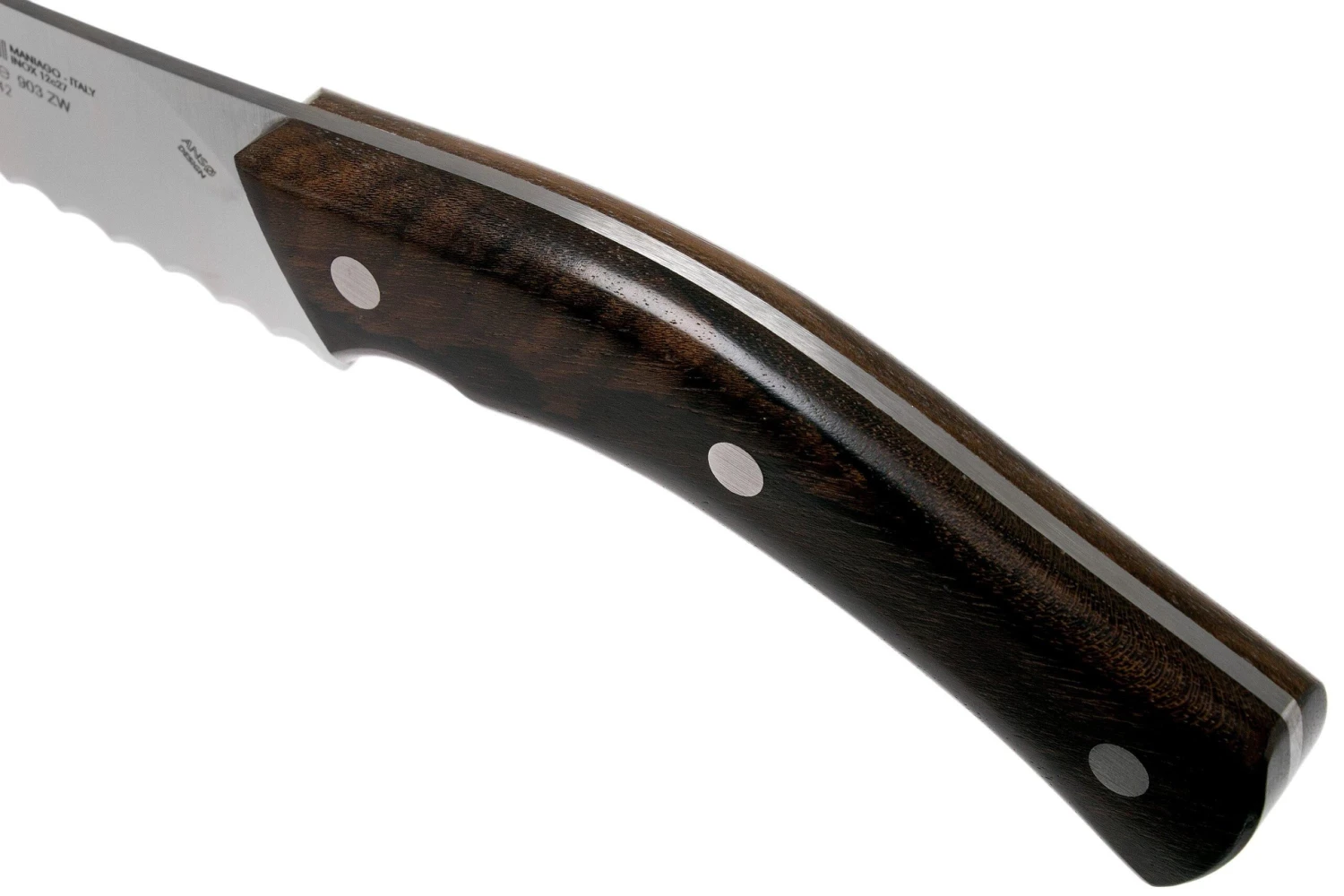 Due Cigni Arne Line Cuchillo Para Pan 23 Cm, Ziricote - Imagen 5