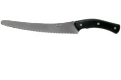 Due Cigni Arne Line Cuchillo Para Pan 23 Cm, Negro