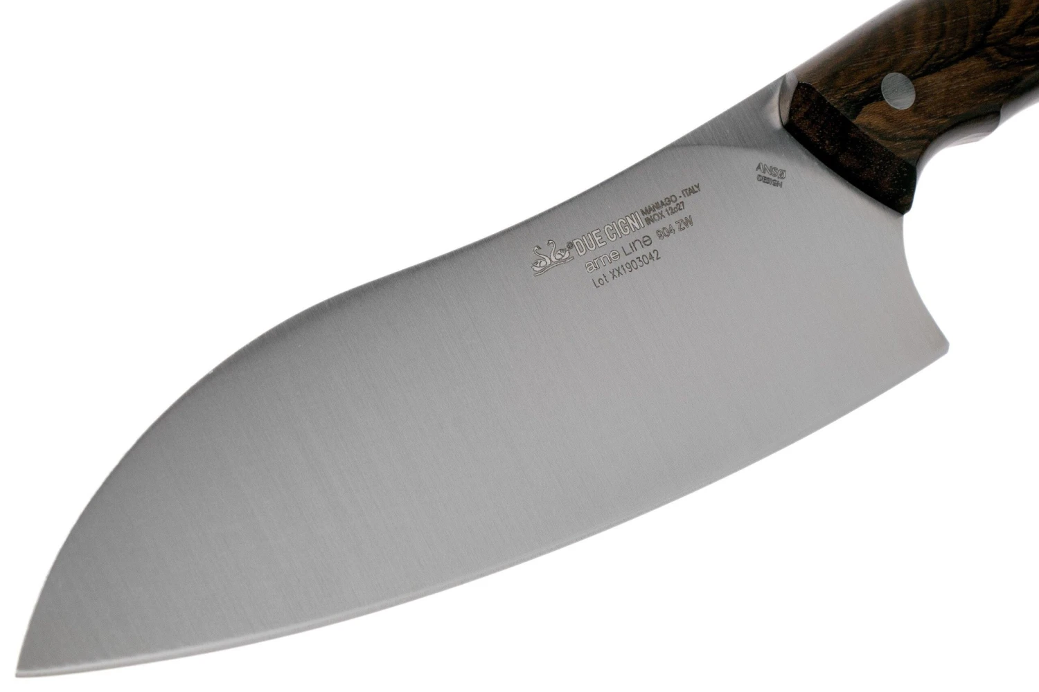 Due Cigni Arne Line Santoku 19 Cm, Ziricote - Imagen 3