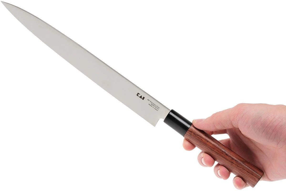 Kai Shun Seki Magoroku Redwood Cuchillo Yanagabi 0240Y 24 Cm - Imagen 8