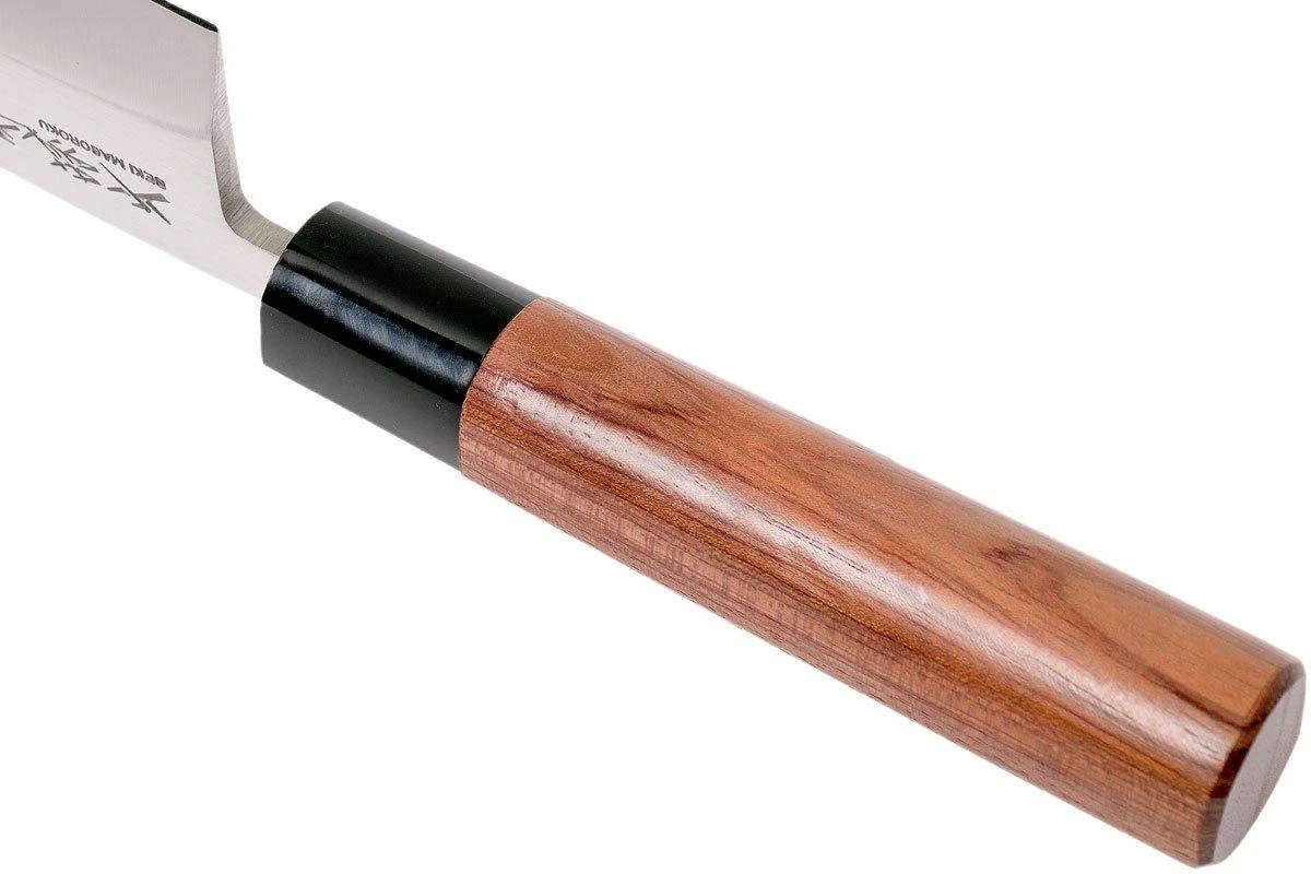 Kai Seki Magoroku Redwood Cuchillo Deba 15,5 Cm, MGR-0155D - Imagen 5