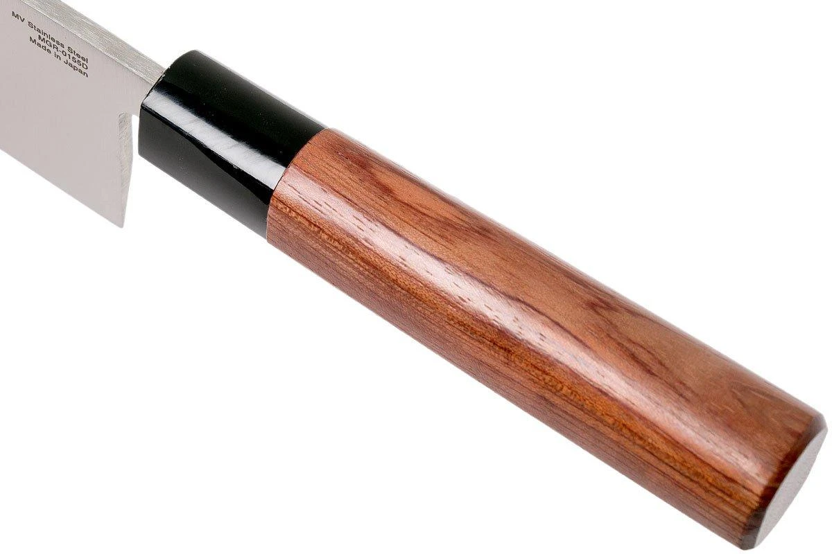Kai Seki Magoroku Redwood Cuchillo Deba 15,5 Cm, MGR-0155D - Imagen 6