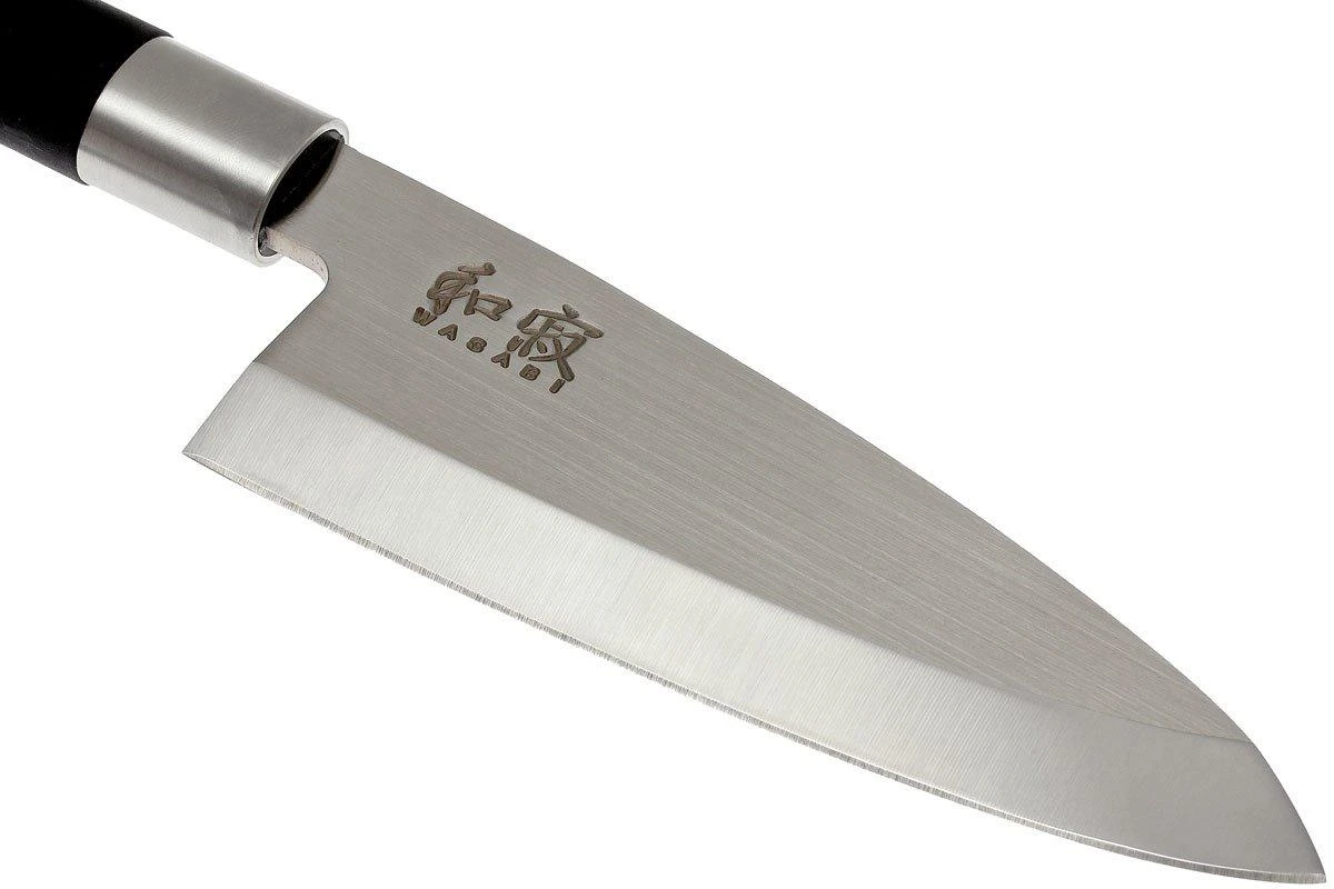 Kai Wasabi Black Cuchillo Deba 15cm 6715D - Imagen 5