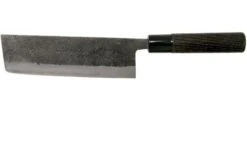 Munetoshi Nashiji Black Nakiri 16.5cm