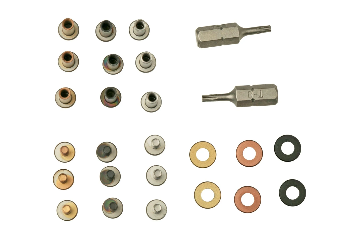 Messermeister Custom Mod Kit Handle Hardware, Juego De Tornillos