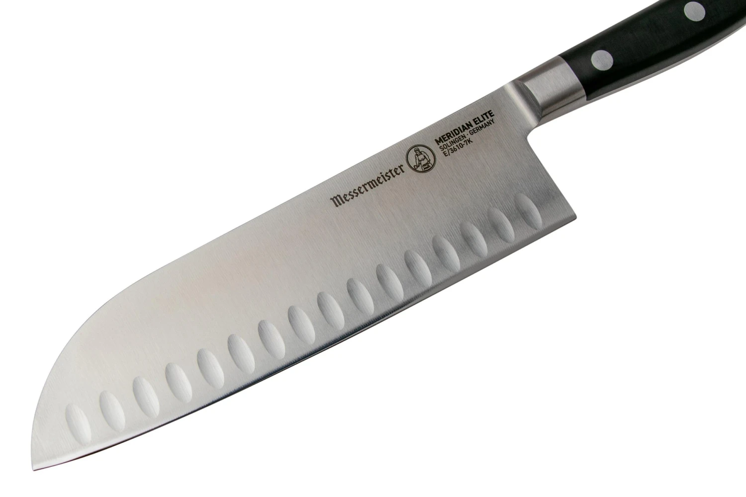 Messermeister Meridian Elite E-3610-7K Santoku Con Hoyuelos, 18 Cm - Imagen 3