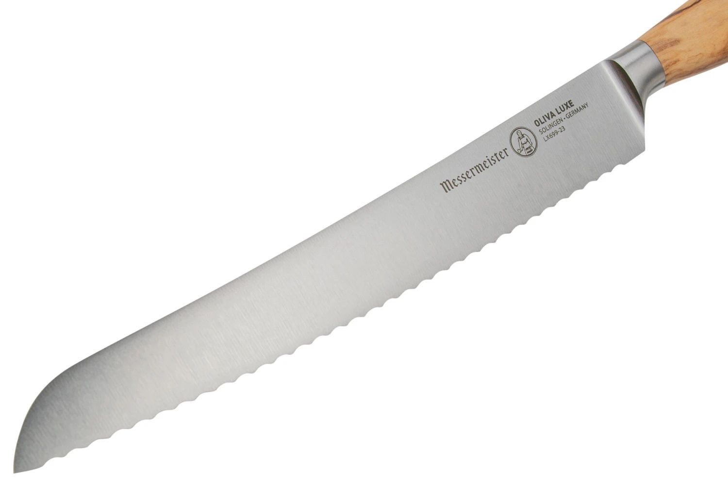 Messermeister Oliva Luxe LX699-23 Cuchillo De Pan, 23 Cm - Imagen 3