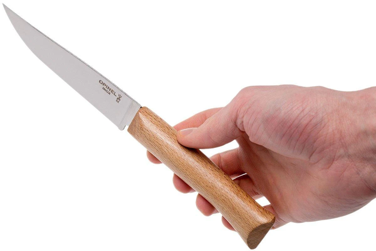 Opinel Cheese Set, Cuchillo De Queso Y Tenedor Acero Inoxidable, 1834 - Imagen 4