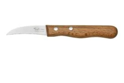 Otter Paring Knife 1010 Curved Carbon Beech, Pelador