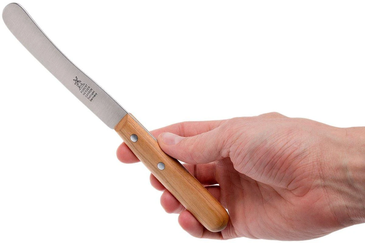 Robert Herder Cuchillo De Desayuno Buckels Carbon, Madera De Cerezo - Imagen 6