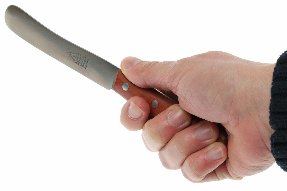 Robert Herder Cuchillo De Desayuno Buckels Carbon, Madera De Ciruelo - Imagen 5