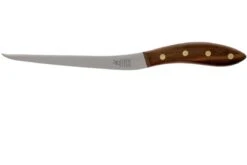 Robert Herder Edwin Vinke's Special Cuchillo Para Filetear Flexible 17 Cm Madera De Nogal