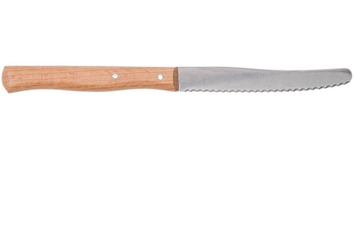 Robert Herder Cuchillo Tomatero Straight Classic Haya Roja, Acero Inoxidable - Imagen 2