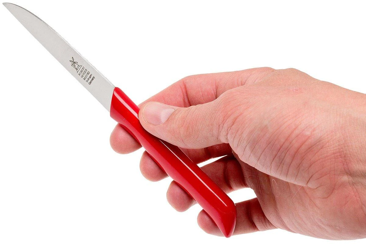 Robert Herder Straight Classic 1966 Cuchillo De Pelar, Rojo, 8,5 Cm - Imagen 6