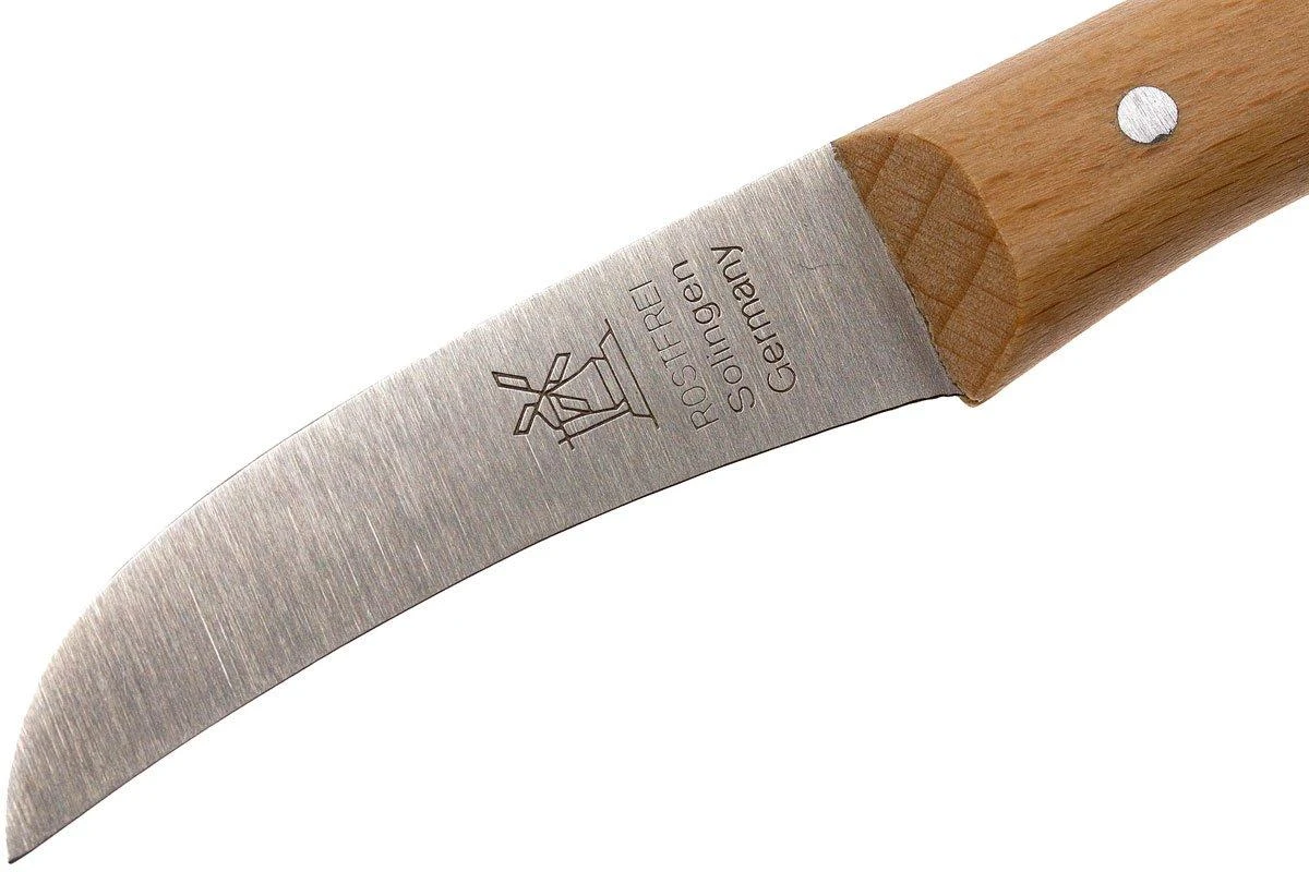 Robert Herder Cuchillo Curvo, Madera De Haya Roja, 5,9 Cm - Imagen 3