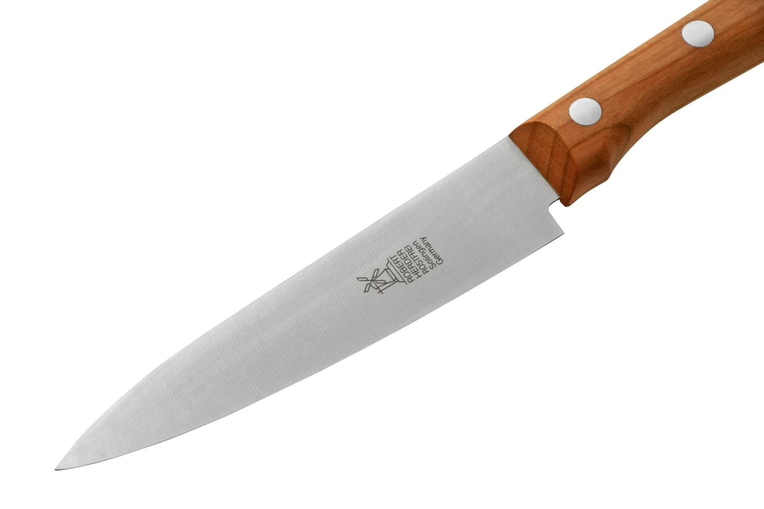 Robert Herder Petty 1942500020002 Cuchillo De Acero Inoxidable Para Pelar Madera De Cerezo, 13 Cm - Imagen 3