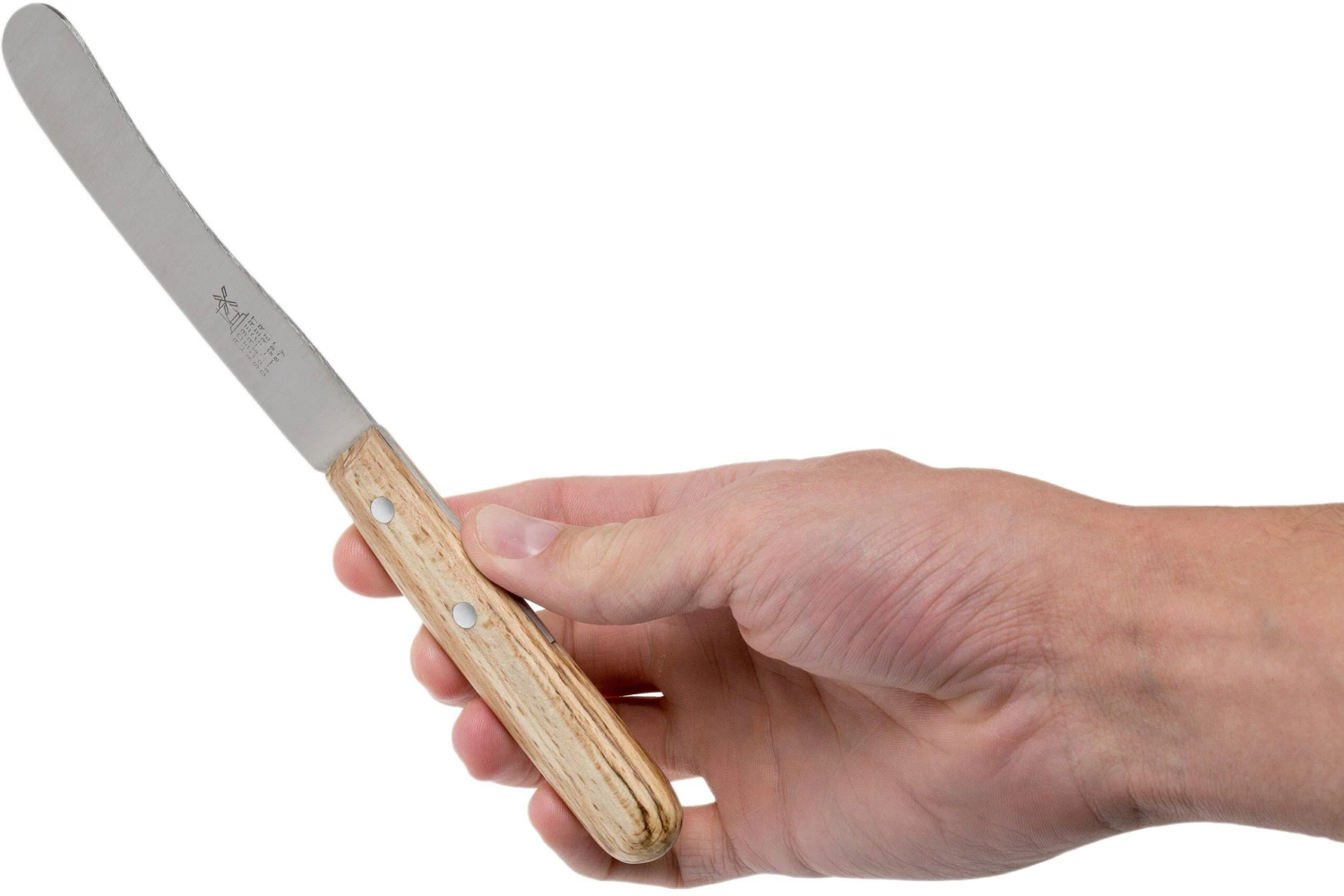 Robert Herder Cuchillo De Desayuno Buckels Acero Inoxidable, Madera De Haya «ice» - Imagen 6