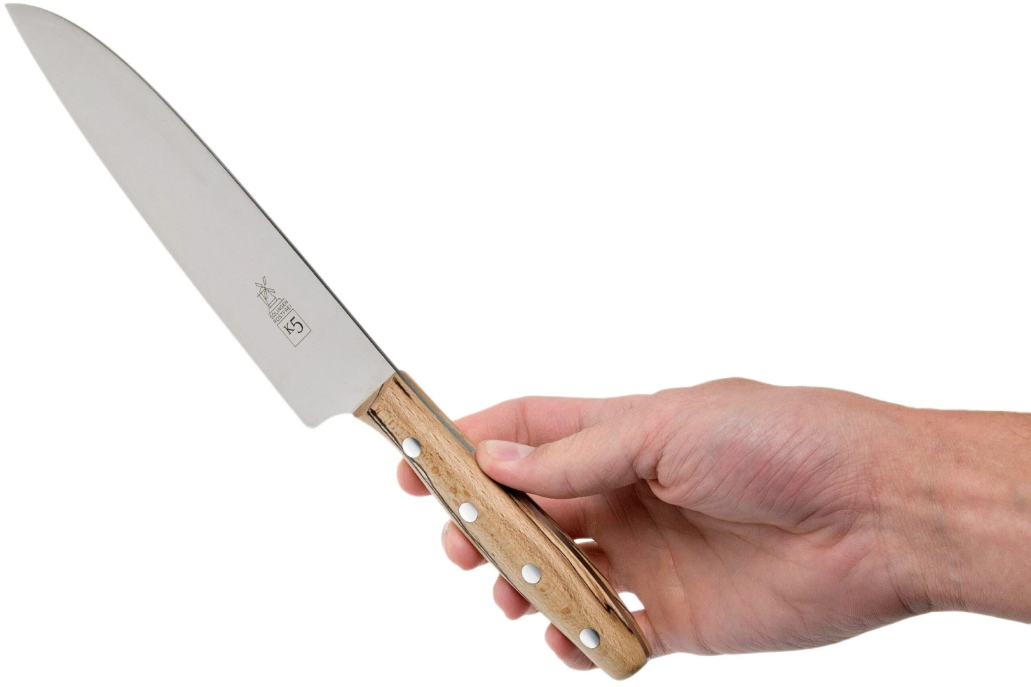 Robert Herder K5 Cuchillo De Chef Acero Inoxidable Madera De Haya «ice», 9735195511 - Imagen 6