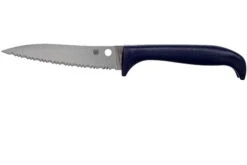 Spyderco Counter Puppy Cuchillo De Tomate Dentado Morado, K20SPR