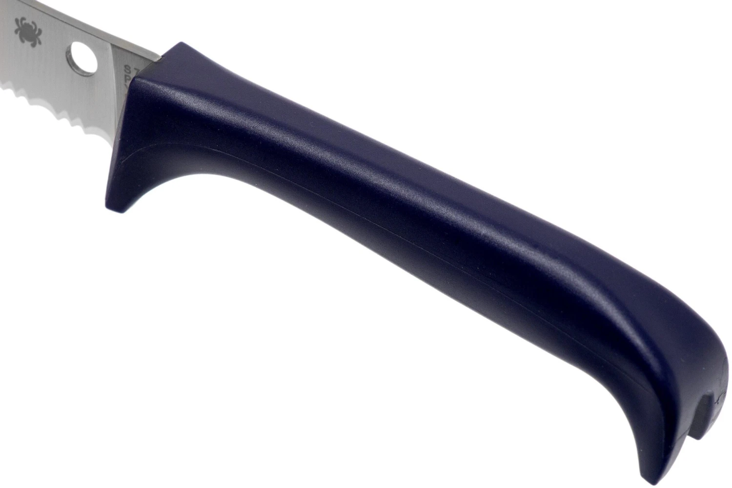 Spyderco Counter Puppy Cuchillo De Tomate Dentado Morado, K20SPR - Imagen 5