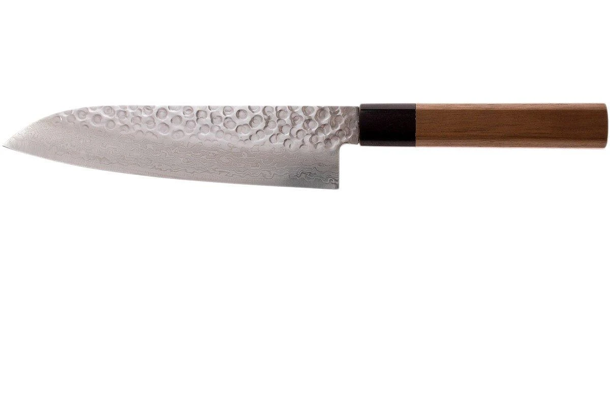Sakai Takayuki 45-Layer Damascus WA Cuchillo Santoku, 18 Cm, 07252-D