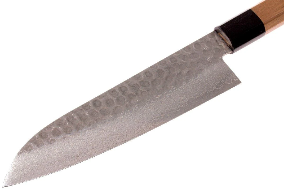 Sakai Takayuki 45-Layer Damascus WA Cuchillo Santoku, 18 Cm, 07252-D - Imagen 3