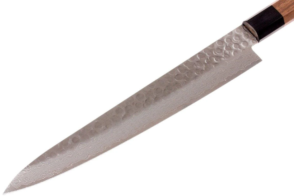 Sakai Takayuki 45-Layer Damascus WA Cuchillo Para Trinchar, 24 Cm, 07257-D - Imagen 3