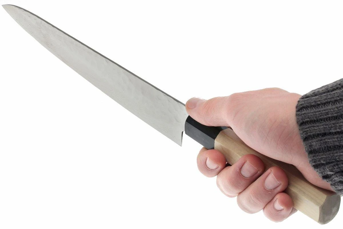 Sakai Takayuki 45-Layer Damascus Cuchillo Para Trinchar, 24 Cm, 7257 - Imagen 4