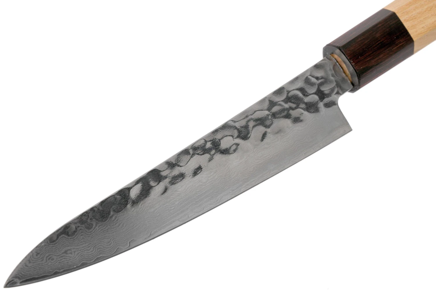 Sakai Takayuki Cuchillo Multiusos 33-Layer Damascus Hammered WA 15 Cm - Imagen 3