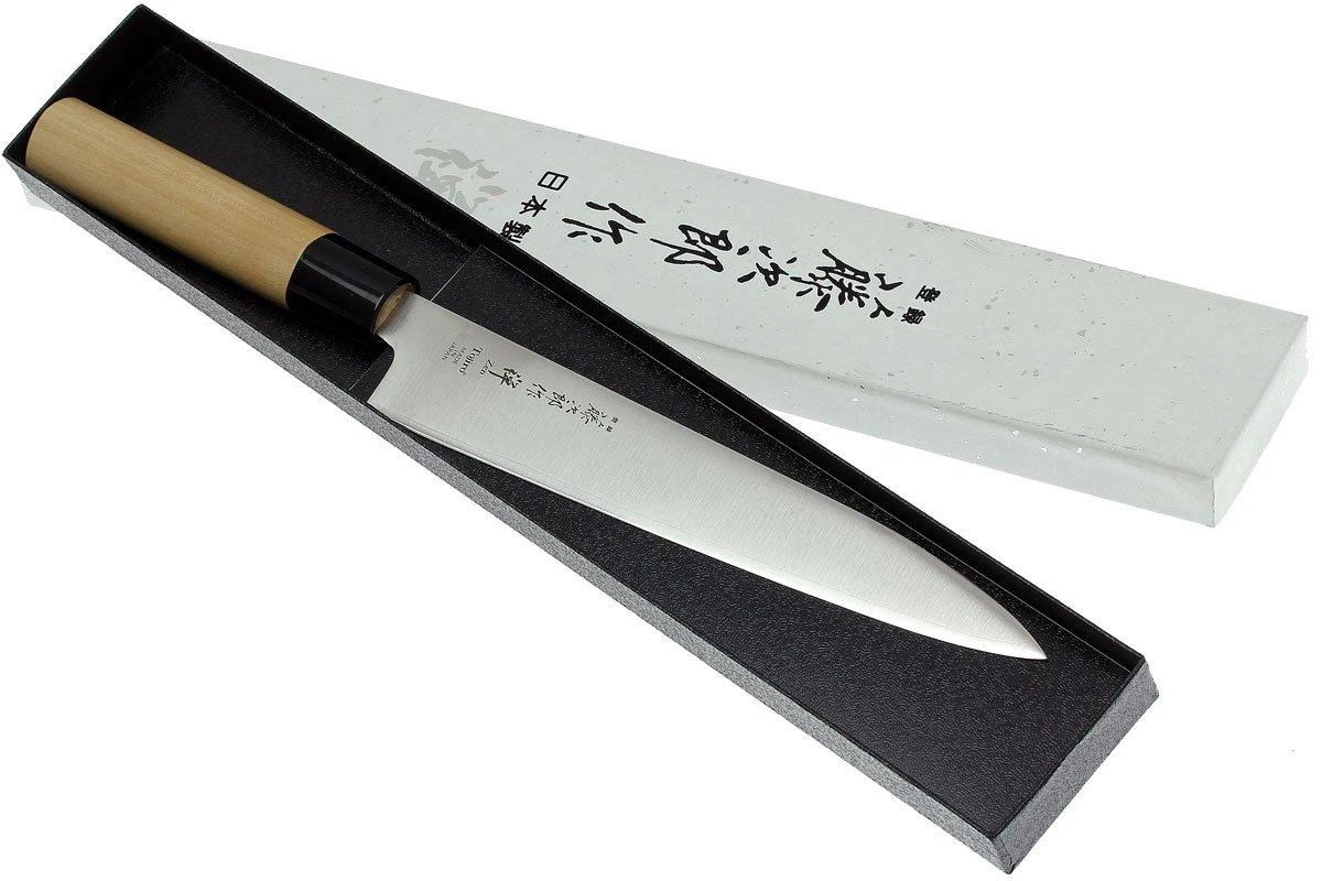Tojiro Zen De 3 Capas, Cuchillo De Sushi21 Cm FD-569 - Imagen 8