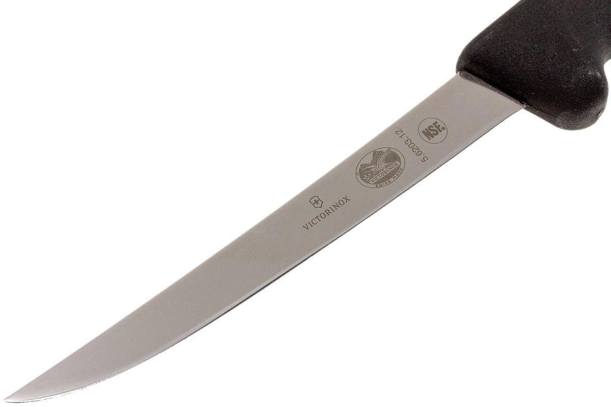 Victorinox Fibrox Cuchillo Para Fileteartear Flexible, Extra Delgado, 12 Cm, 5.6203.12 - Imagen 3