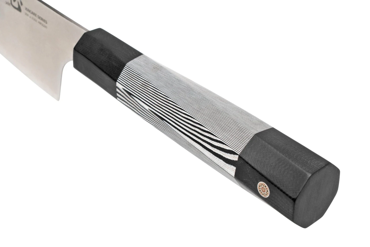 Xin Cutlery XinCare XC103 Cuchillo Multiusos, G10 Blanco Y Negro, 18 Cm - Imagen 6