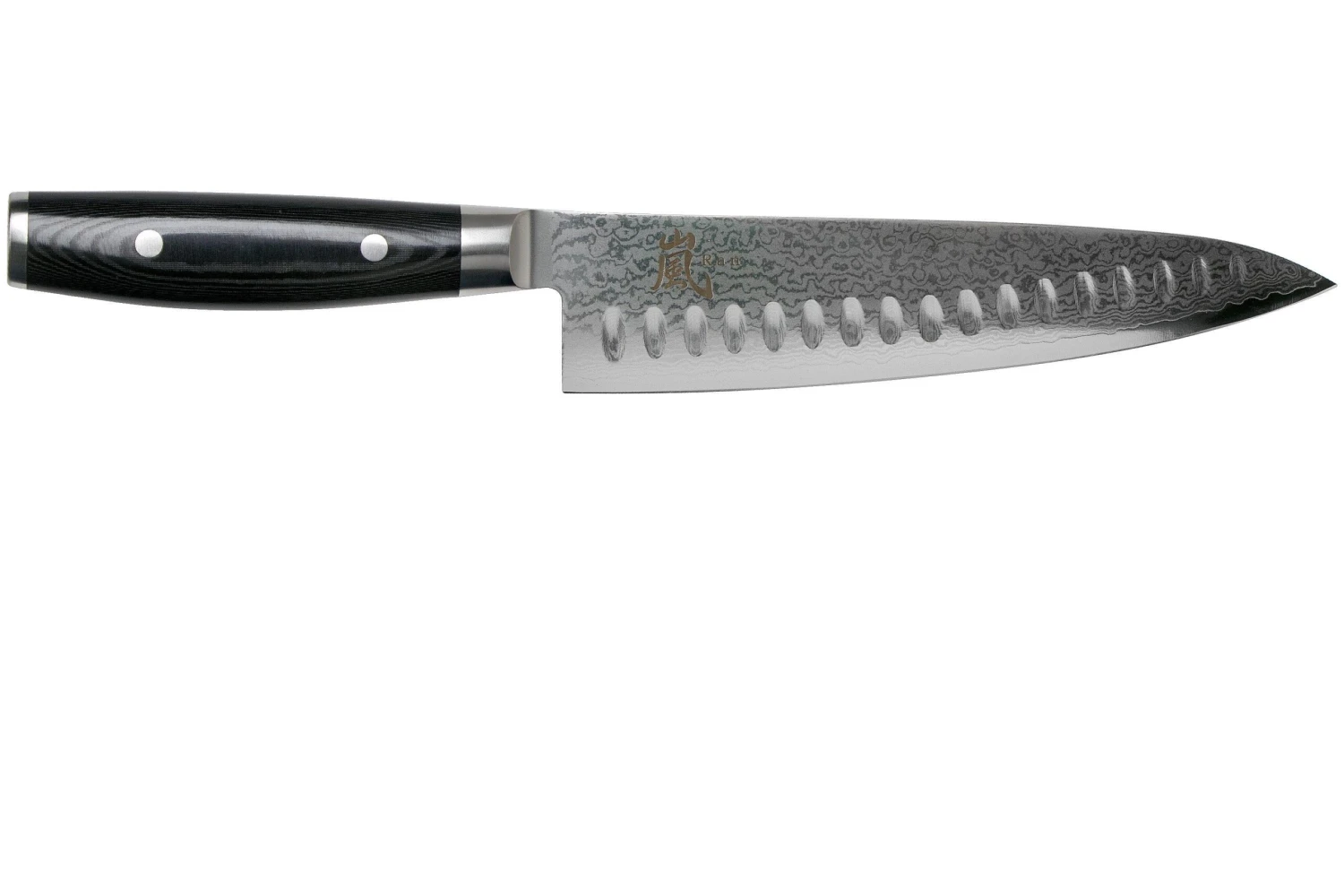 Yaxell Ran 36017 Cuchillo De Chef Con Hoyuelos 20 Cm - Imagen 2