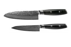 Yaxell Tsuchimon 36750, Juego De Regalo De 2 Piezas De Cuchillo Santoku Y Universal