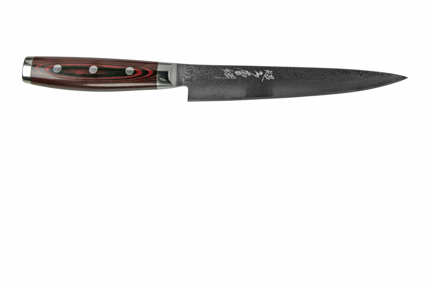 Yaxell Super Gou 37107 Cuchillo Para Trinchar Acero De Damasco De 161 Capas, 18 Cm - Imagen 2