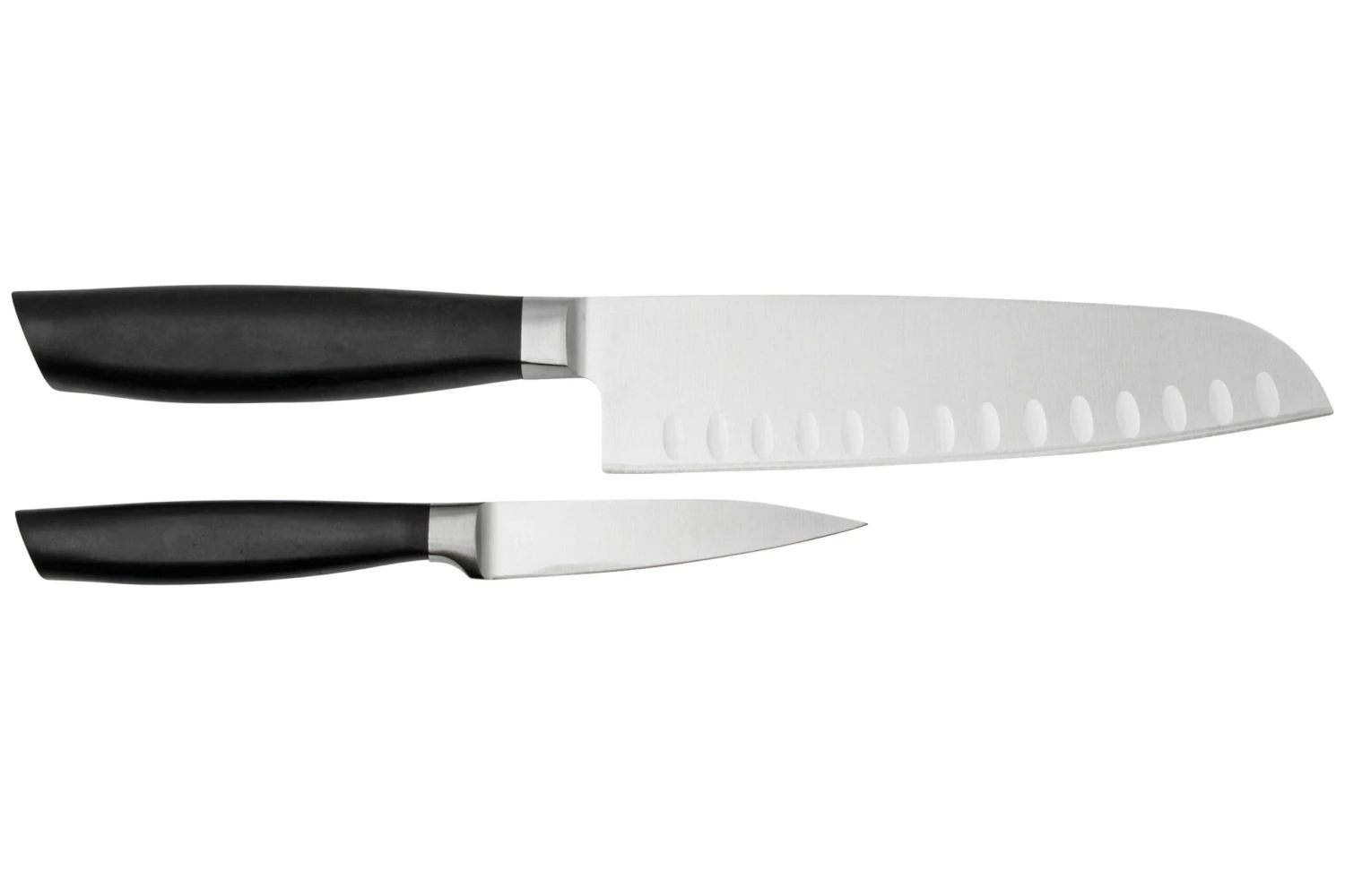 Zwilling All Star 1022780, Juego De 2 Cuchillos, Santoku Y Puntilla, Plata - Imagen 2