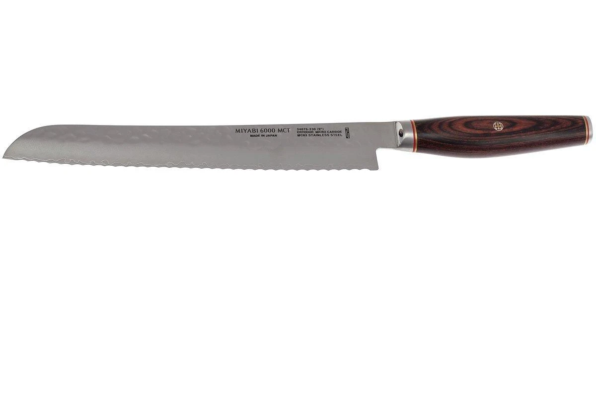 Miyabi 6000MCT Cuchillo De Pan, 23cm, 34076-231 By Zwilling