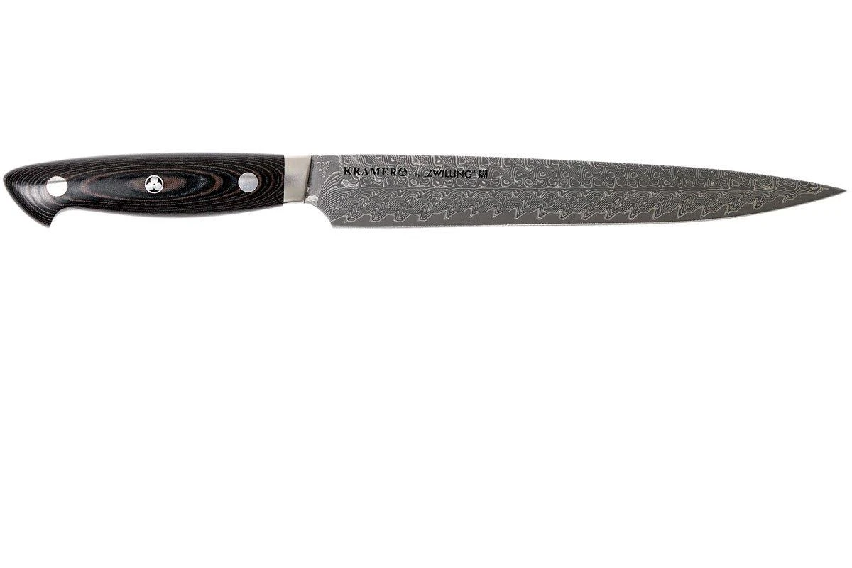 Bob Kramer By Zwilling Euro Acero Inoxidable Cuchillo Para Trinchar 23 Cm, 34890-231-0 - Imagen 2