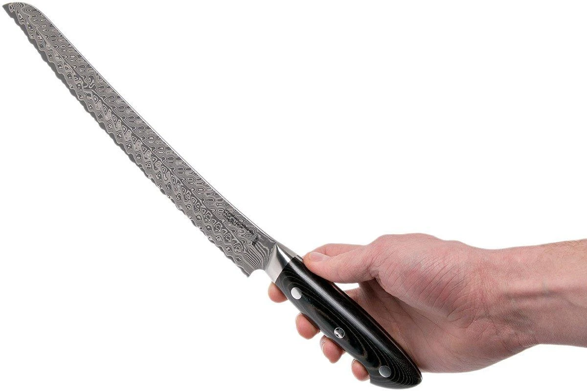 Bob Kramer By Zwilling Euro Acero Inoxidable Cuchillo De Pan 26 Cm, 34896-261-0 - Imagen 7