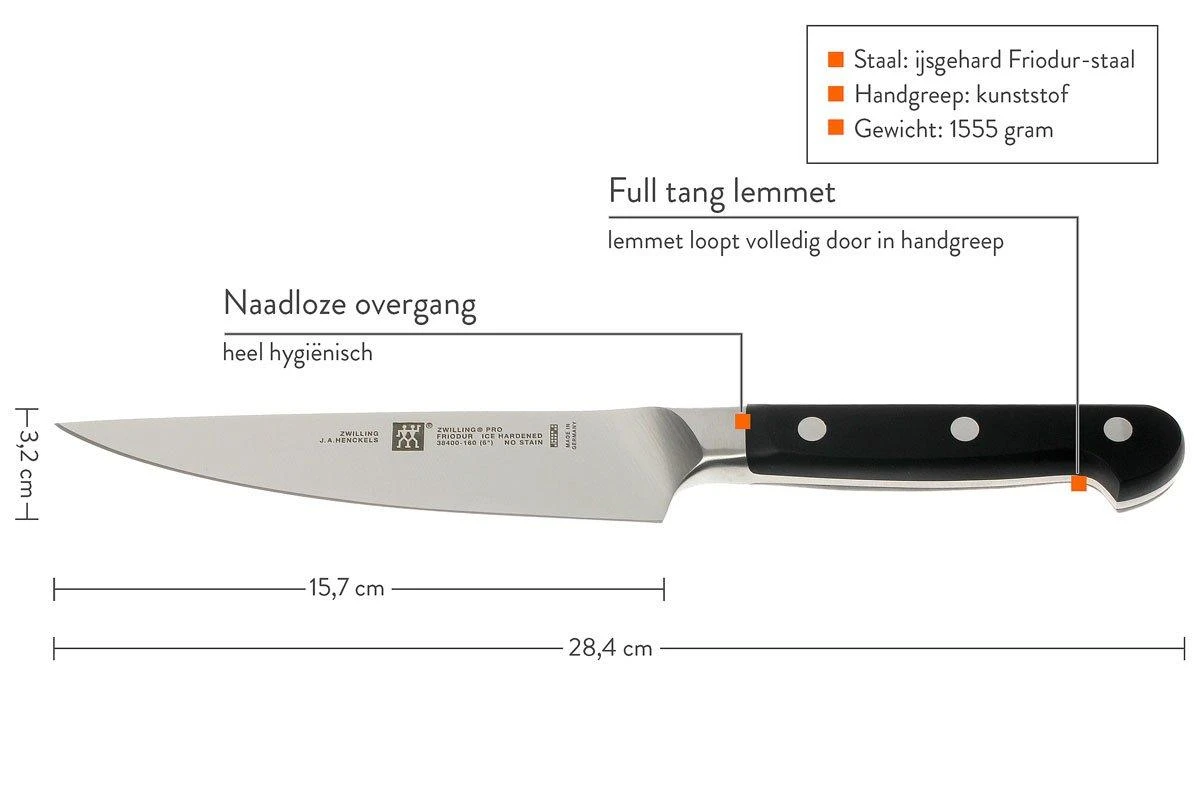 Zwilling 38400-161 Pro Cuchillo Para Trinchar - Imagen 3