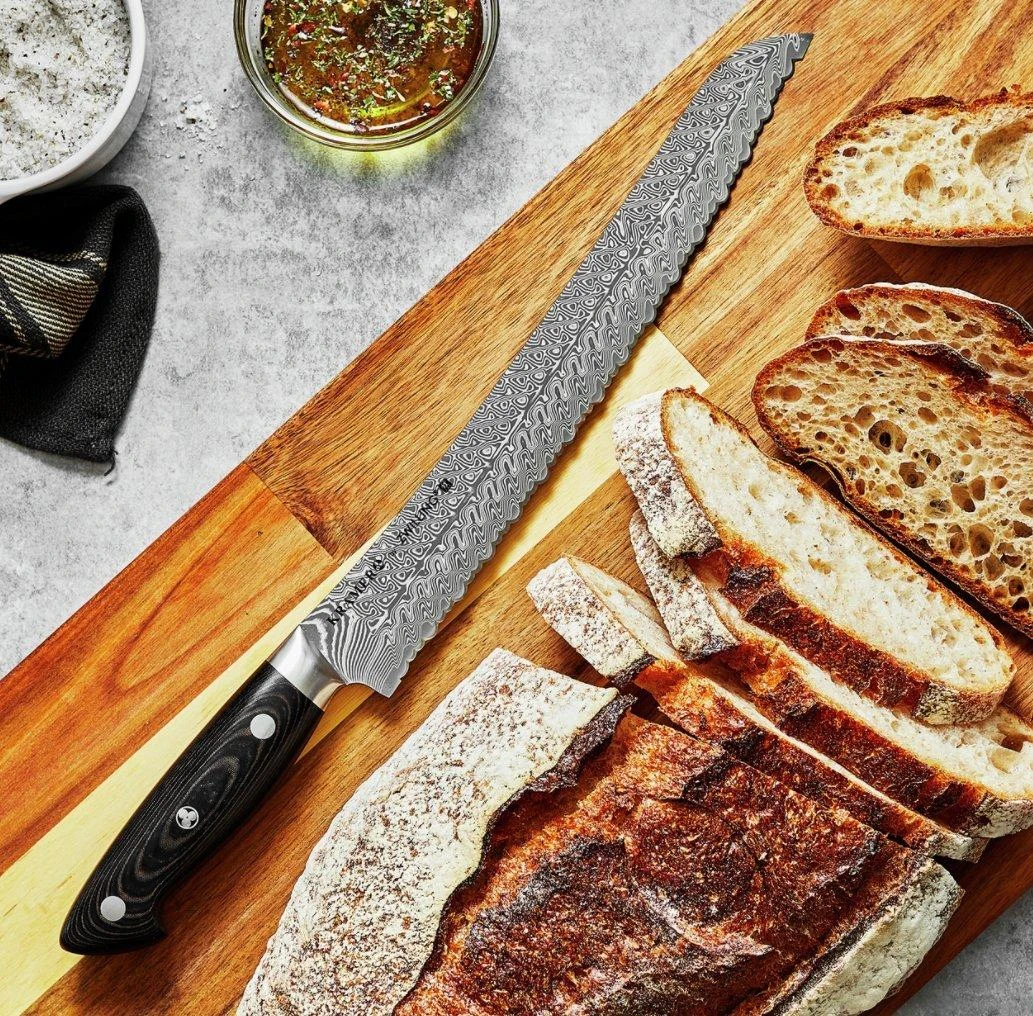 Bob Kramer By Zwilling Euro Acero Inoxidable Cuchillo De Pan 26 Cm, 34896-261-0 - Imagen 9